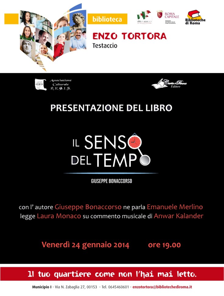 Locandina Il senso del tempo Biblioteca