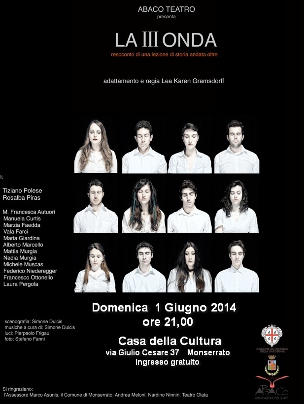 ABACO TEATRO locandina LA III ONDA (1)