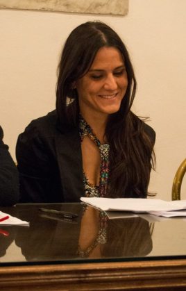 la scrittrice italiana Serena Maffia