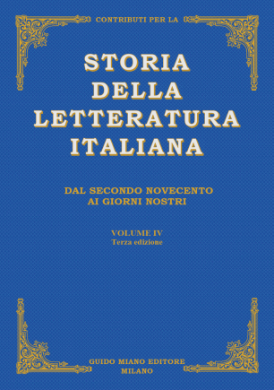 Storia della Letteratura Italiana 4°vol. [fronte]